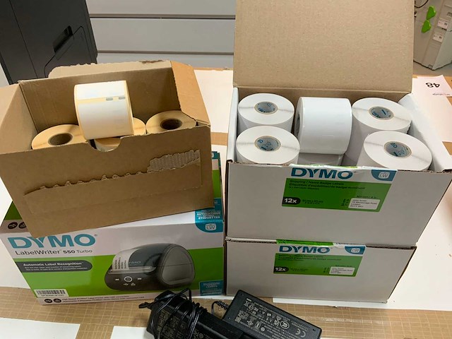 Dymo 550 turbo, 450 labelwriter labelprinter (3x) - afbeelding 9 van  9