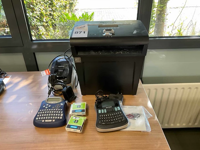 Dymo, brother, fellowes labelprinters en papierversnipperaar (4x) - afbeelding 8 van  8