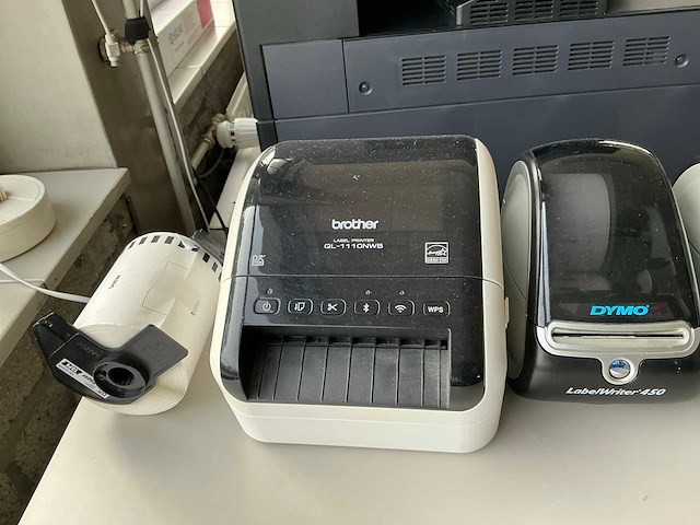 Dymo / brother labelprinter (3x) - afbeelding 4 van  4