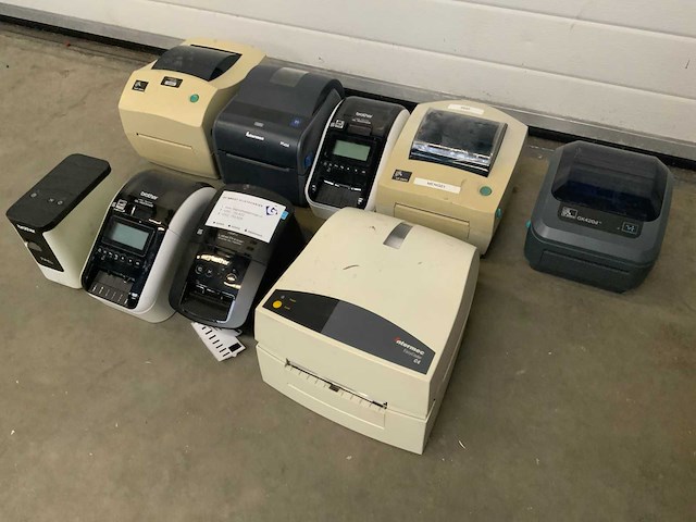 Dymo diverse labelprinter (9x) - afbeelding 1 van  8