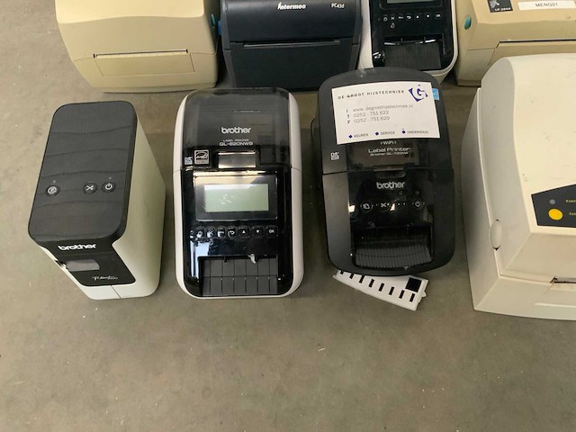 Dymo diverse labelprinter (9x) - afbeelding 7 van  8