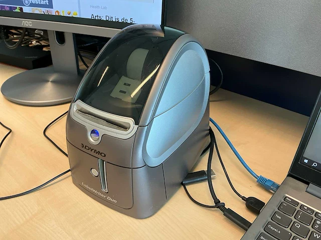 Dymo duo / 450 labelwriter labelprinter - afbeelding 1 van  4