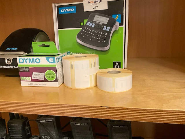 Dymo labelprinter, writer (2x) - afbeelding 4 van  4