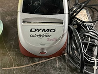 Dymo labelwriter 330 turbo labelprinter, vaas met kunstbloemen - afbeelding 3 van  6
