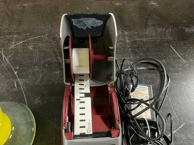 Dymo labelwriter 330 turbo labelprinter, vaas met kunstbloemen - afbeelding 4 van  6