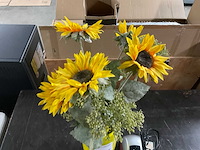 Dymo labelwriter 330 turbo labelprinter, vaas met kunstbloemen - afbeelding 6 van  6