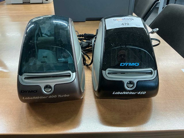 Dymo labelwriter 400/450 duo labelprinter (2x) - afbeelding 2 van  2
