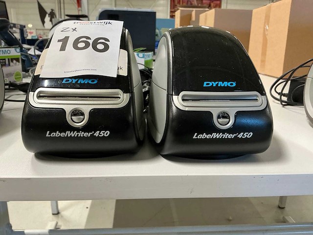 Dymo labelwriter 450 labelprinter (2x) - afbeelding 2 van  4