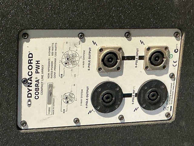 Dynacord cobra 2 professionele audio set - afbeelding 4 van  10