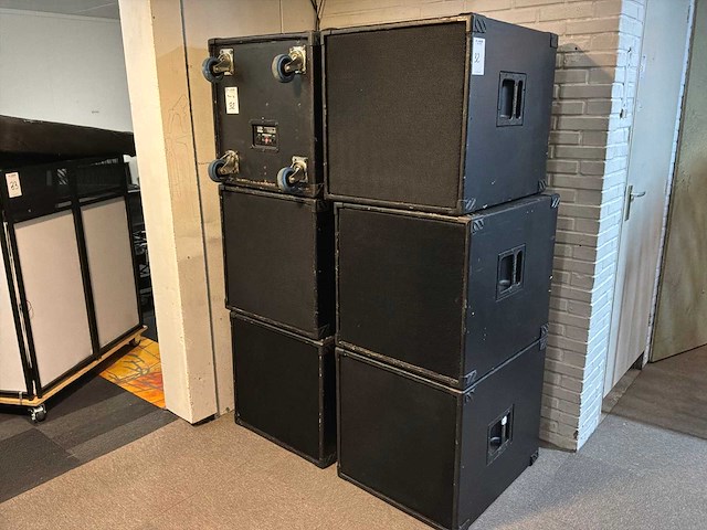 Dynacord f17 pwh subwoofer (6x) - afbeelding 1 van  4