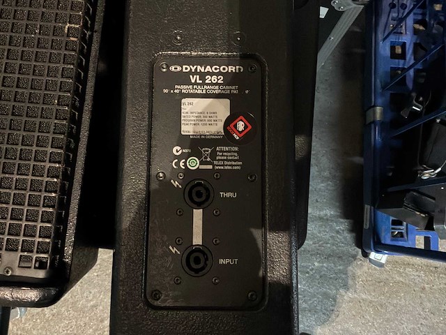 Dynacord vl262 / sub112 luidspreker (4x) - afbeelding 4 van  5