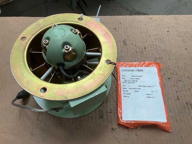 Dynamic air engineering m5921p-1c axial flow fan - afbeelding 1 van  4