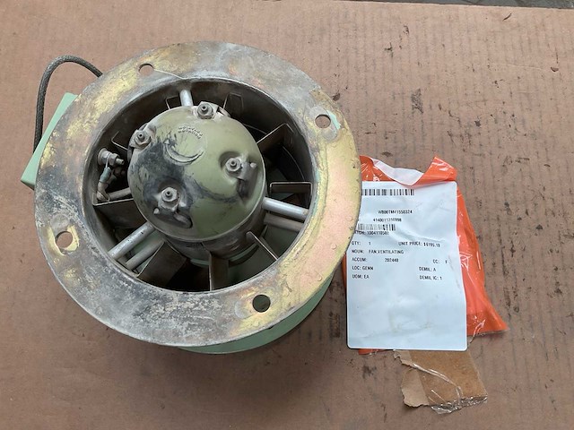 Dynamic air engineering m5921p-1c axial flow fan - afbeelding 1 van  6