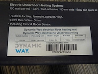 Dynamic way - elektrische vloerverwarming met thermostaat - afbeelding 2 van  2
