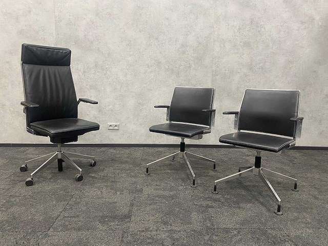 Dynamobel dis - directie set - zwart leder - afbeelding 8 van  15