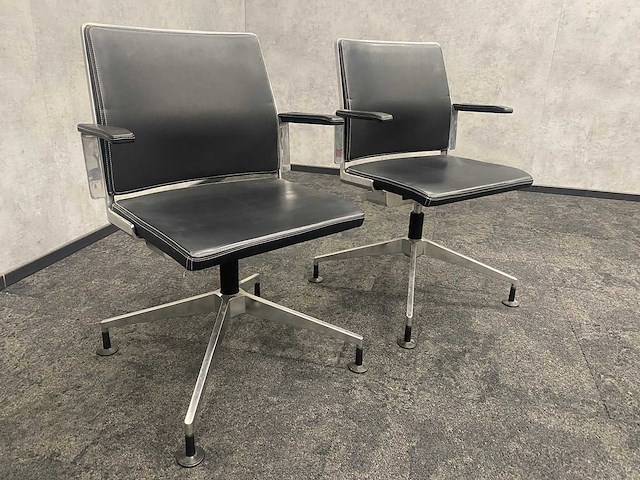 Dynamobel dis - directie set - zwart leder - afbeelding 14 van  15