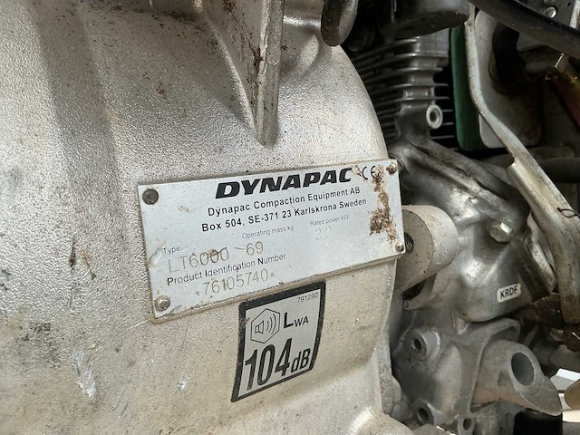 Dynapac lt6000 trilstamper - afbeelding 6 van  6