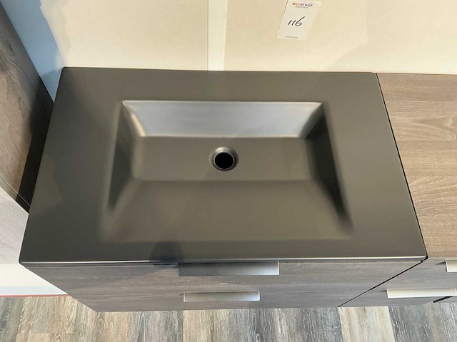 Dysign / bette wastafel met onderkast - afbeelding 4 van  4