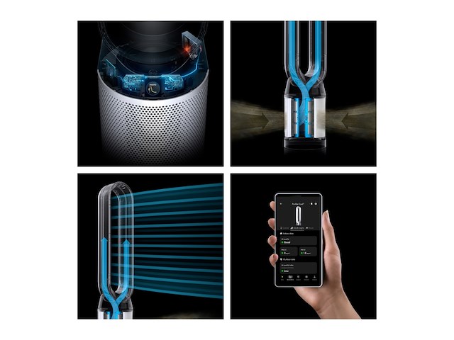 Dyson purifier cool pc1 krachtige luchtreiniger wit - afbeelding 4 van  4