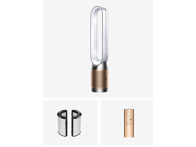 Dyson purifier cool pc2 de-nox luchtreiniger wit/goud - afbeelding 4 van  5