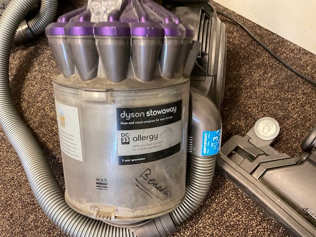 Dyson stowaway stofzuiger (2x) - afbeelding 3 van  4
