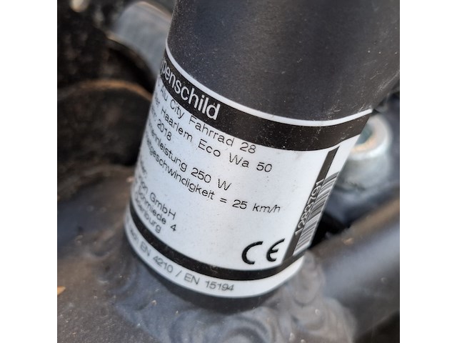 E-bike / stadsfiets, haarlem eco, kreidler, 2019 - afbeelding 7 van  16