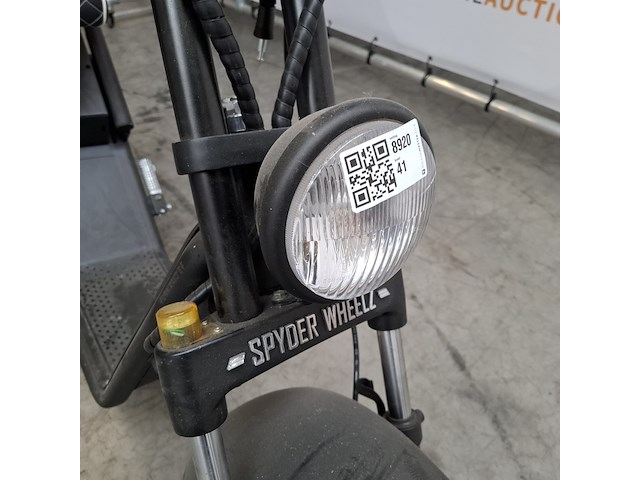 E-chopper/snorscooter, spyder wheelz, l1e-b - afbeelding 28 van  32