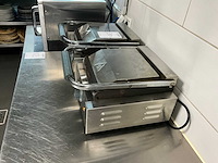 E-dpx-11 elektrische contactgrill/paninigrill (2x) - afbeelding 3 van  6