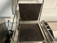 E-dpx-11 elektrische contactgrill/paninigrill (2x) - afbeelding 5 van  6