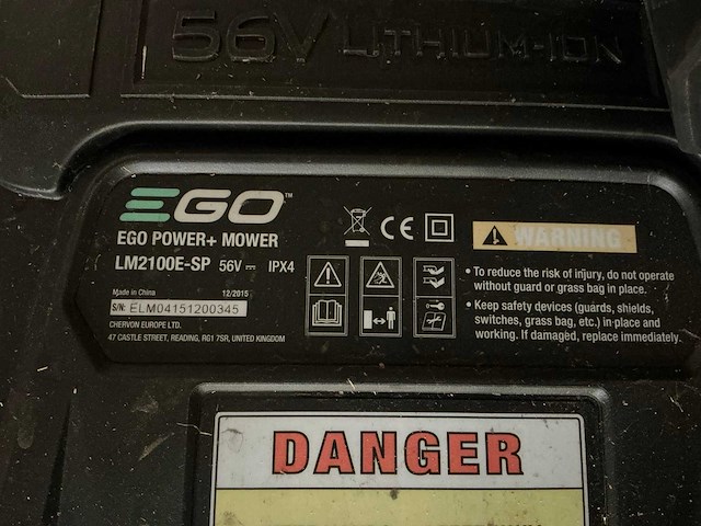 E-go lm2100e-sp accugrasmaaier - afbeelding 9 van  9