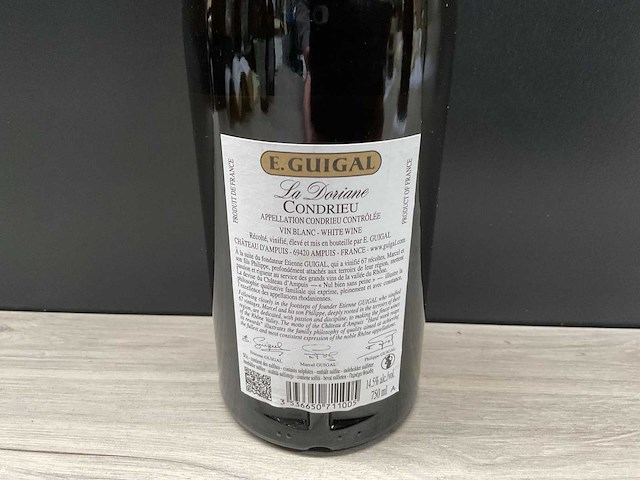 E. guigal condrieu la doriane 2022 - afbeelding 3 van  3