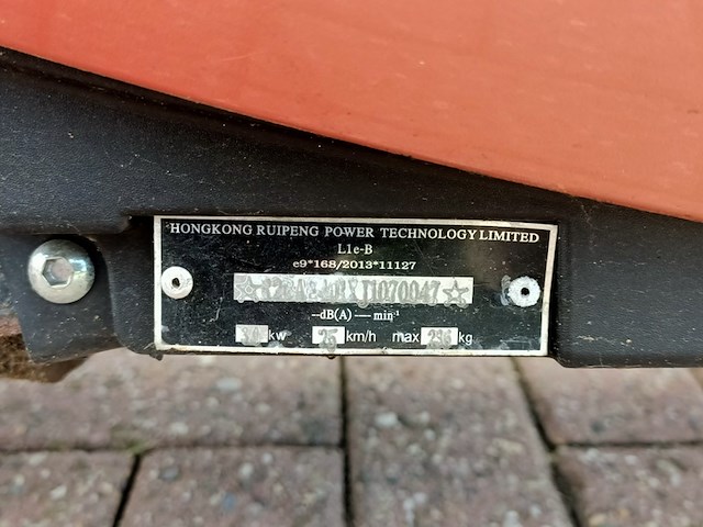 E-scooter, agm, eco, 2018 - afbeelding 3 van  14