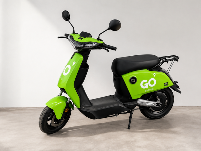 E-scooter, super soco, go sharing - afbeelding 1 van  5