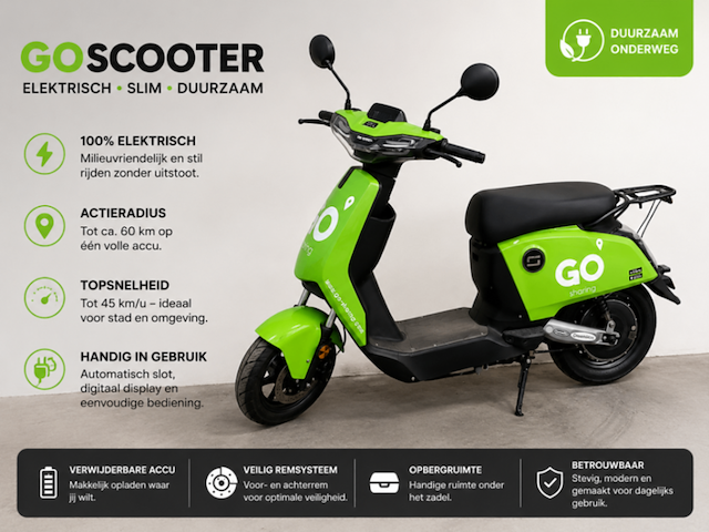 E-scooter, super soco, go sharing - afbeelding 2 van  5