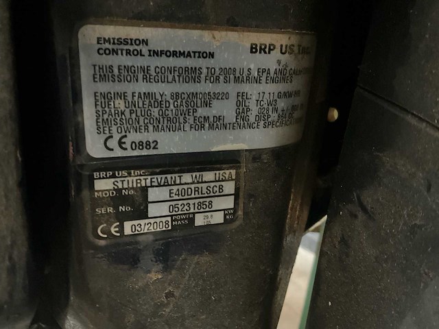 E40drlscb buitenboordmotor - afbeelding 5 van  5