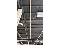 Eae kxa 10504-b-std bolt-on-busbar ca. 93 m1 1000a aluminium busbar systeem met eae 4051 syk distributeur - reeds gedemonteerd