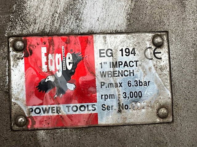 Eagle eg194 pneumatische slagmoersleutel - afbeelding 7 van  11