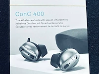 Earbuds, sennheiser, conc 400, grijs / chroom - afbeelding 2 van  2