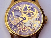 Earnshaw 8049 bauer skeleton mechanisch herenhorloge - afbeelding 1 van  13