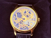 Earnshaw 8049 bauer skeleton mechanisch herenhorloge - afbeelding 6 van  13