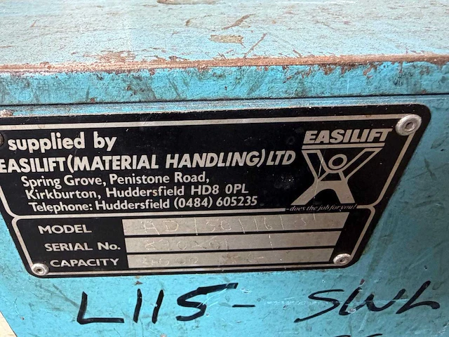 Easlift - hd/50/16/3 - 4000kg - materiaallift - afbeelding 3 van  14