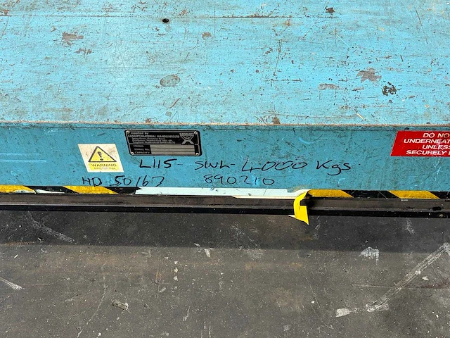 Easlift - hd/50/16/3 - 4000kg - materiaallift - afbeelding 8 van  14