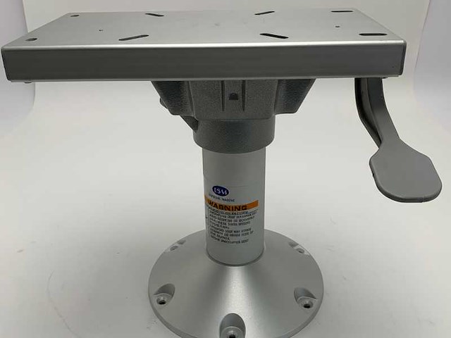 Eastsun marine 185113p fixed aluminum pilot seat support h 330 mm - afbeelding 1 van  4