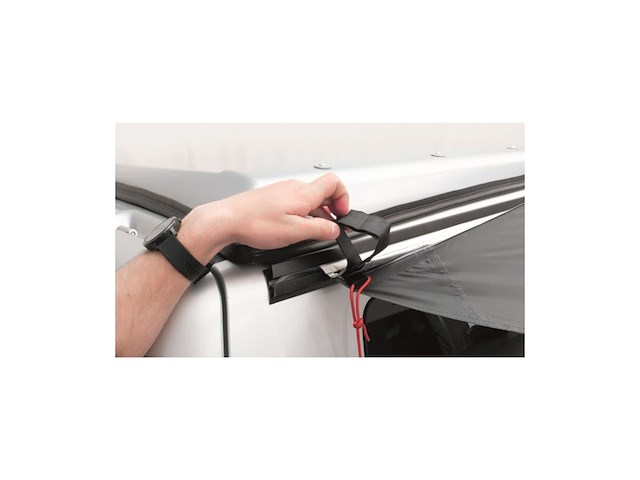 Easy camp flex canopy zijluifel voor caravan en camper grijs - afbeelding 3 van  4