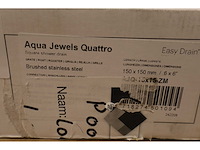 Easy drain - aqua jewels quattro - - doucheput - afbeelding 7 van  7