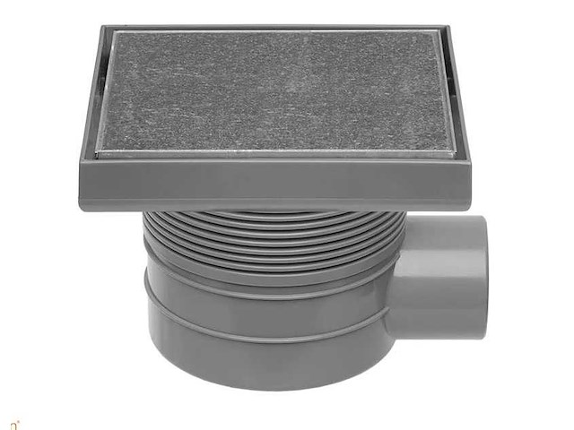 Easy drain - aqua quattro msi - doucheafvoer - doucheput met tegelrooster - afbeelding 1 van  5