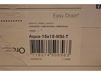 Easy drain - aqua quattro msi - doucheafvoer - doucheput met tegelrooster - afbeelding 5 van  5