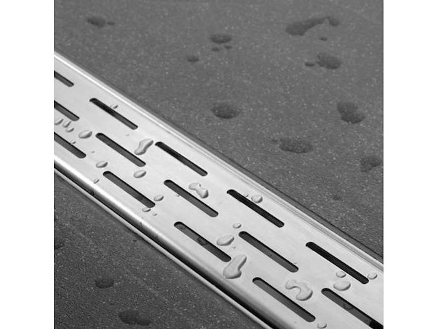 Easy drain - compact 30 - douchegoot - flens drain met rvs rooster 100 cm - afbeelding 2 van  5