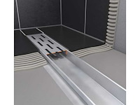 Easy drain - compact 30 - douchegoot - flens drain met rvs rooster 100 cm - afbeelding 3 van  5
