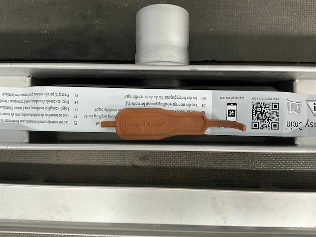 Easy drain - douchegoot met tegelrooster 90 cm - afbeelding 9 van  10